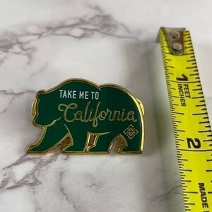 Take Me To California Pin